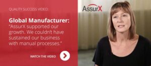 Quality Success Video: AssurX