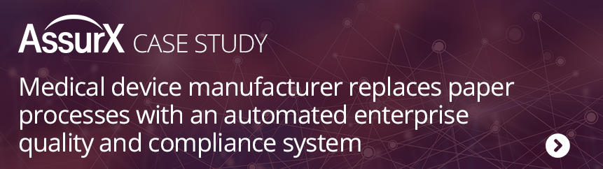 CASE STUDY: Medical Device Manufacturer replaces paper