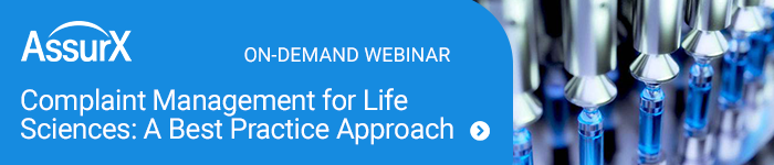 Complaint Management for Life SCiences Webinar