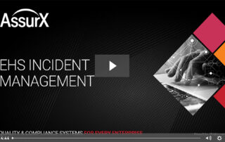 View then AssurX EHS Incident Management Software Demo