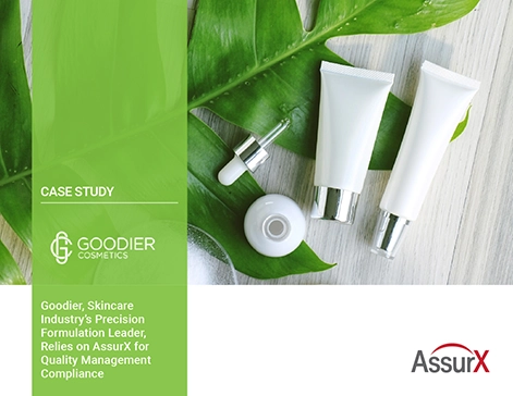 Goodier eQMS success story with AssurX