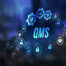 AssurX QMS Software graphic abstract with blue hues