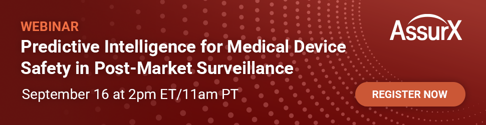 Predictive Intelligence for Medical Device Safety in Post-Market Surveillance