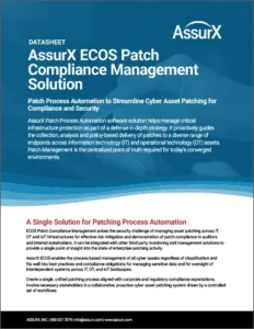 AssurX Patch Management Solution