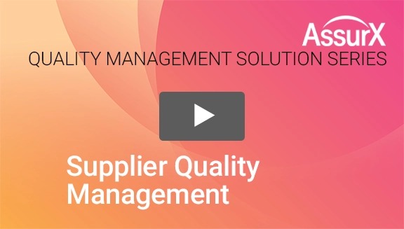 AssurX Risk Management Video Demo