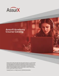 AssurX Software Course Catalog